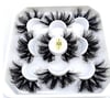 5 Pair 25 mm Wispy and Fluffy 3D Mink Lashes Natural Lashes