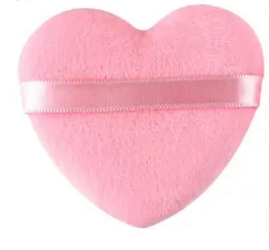 Image of DeeDeez Heart Powder Puff