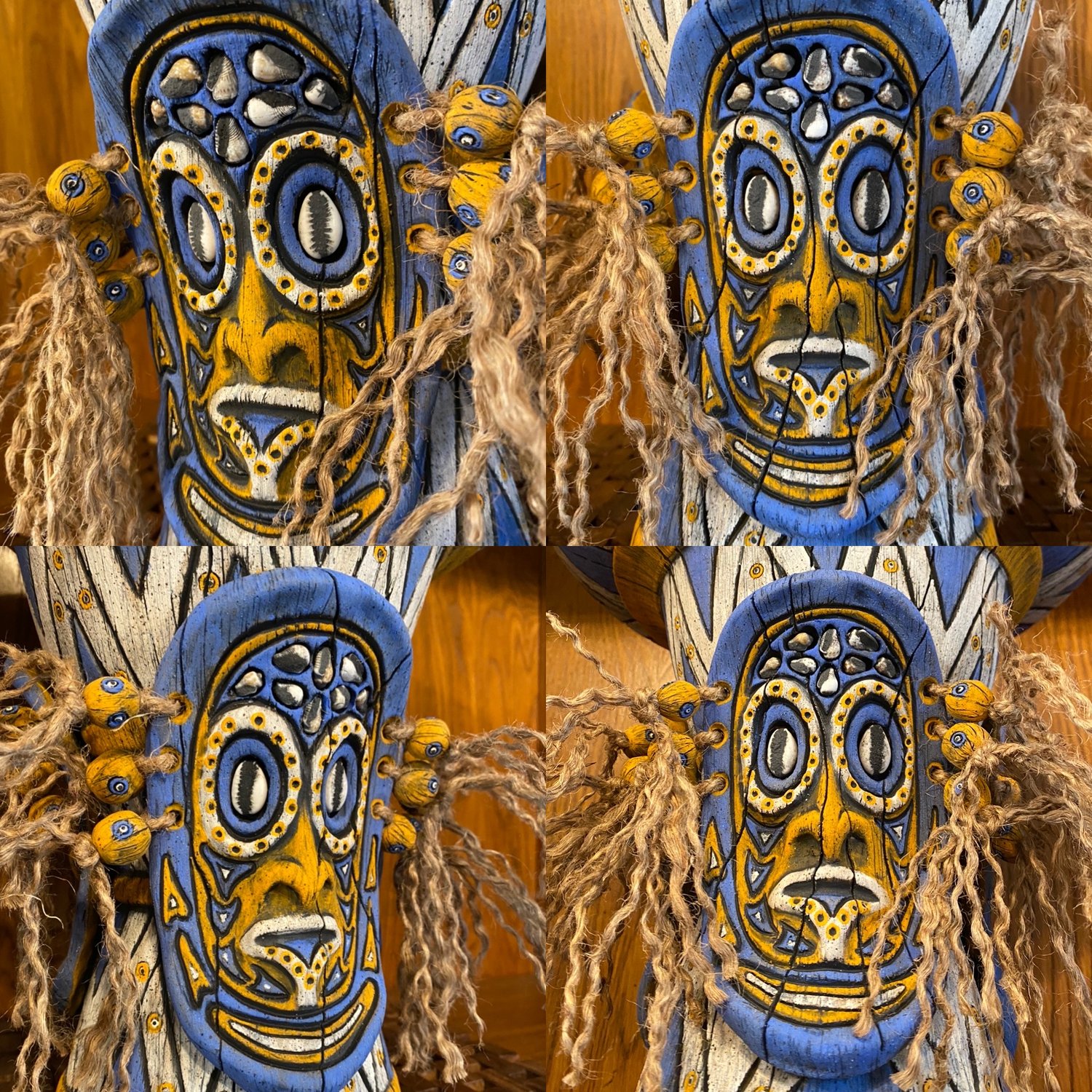 Image of 1/1 Wheelthrown and Hand Carved Sepik Phallacy Bowl - US Shipping and Insurance Included 