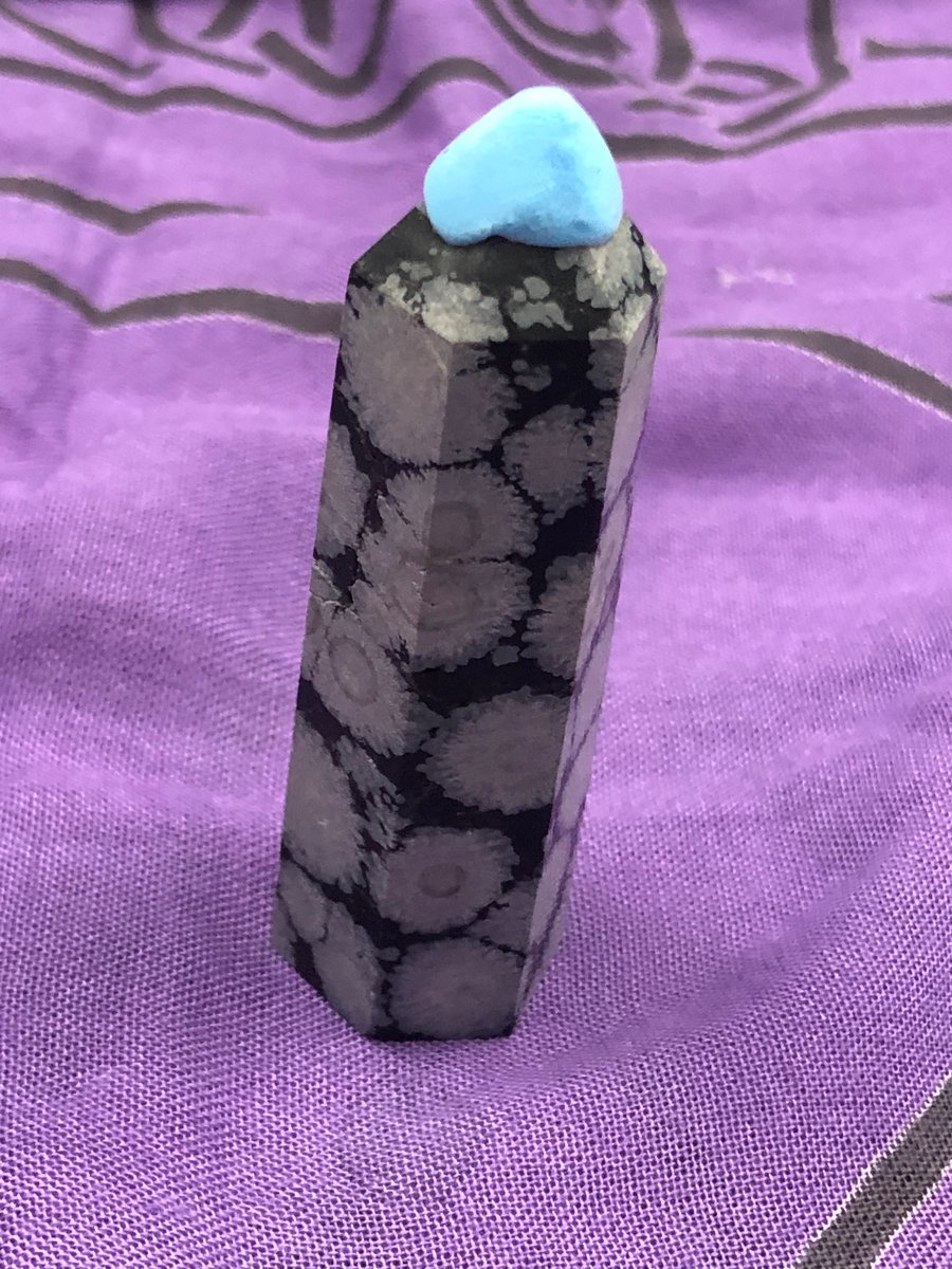 Image of Snowflake Obsidian Tower