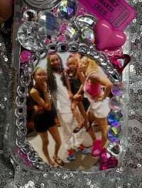 Image 3 of  Photo bling iPhone case comes with (1) mini photo keychain 