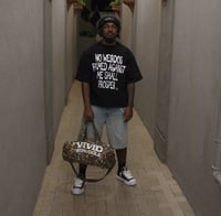 Image 2 of No Weirdos Tee (black)