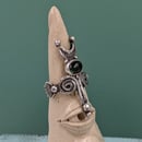 Image 2 of Green Tourmaline Ring US 9.5