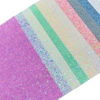 Image 1 of Chunky Glitter Sheets Bundles - 10