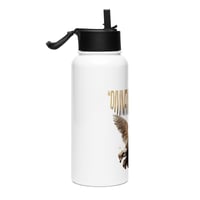 Image 2 of DIVINELY PROTECTED Stainless steel water bottle with a straw lid