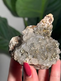 Image 3 of CHALCOPYRITE X CALCITE -MOROCCO- F