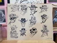cowboy flash print 