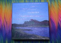 Image 1 of Purple Blue Sky Golden Gate Bridge 6x6 Original 