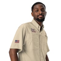 Image 12 of Trump Vance 24' MAGA Men’s Columbia PFG short sleeve button shirt