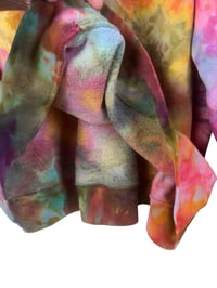 Image 11 of L Unisex Comfort Wash Hoodie in Bright Bloom Ice Dye