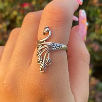 Image 2 of Peacock Ring 925 SS