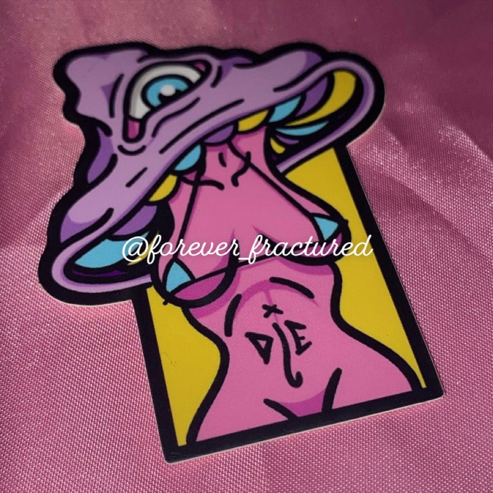 Image of Shroom Baddie Body Sticker