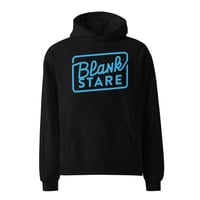 BLANK STARE STAMP LOGO.  Unisex oversized hoodie