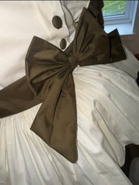 Image 4 of Cream brown classic dress 