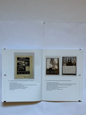 Image of Kurt Boone African American Ephemera Catalog No 2 1998 - 2021