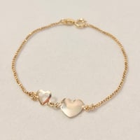 Double Heart Bracelet 