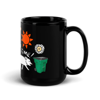 Image 3 of “Javin’ a good time” Black Mug