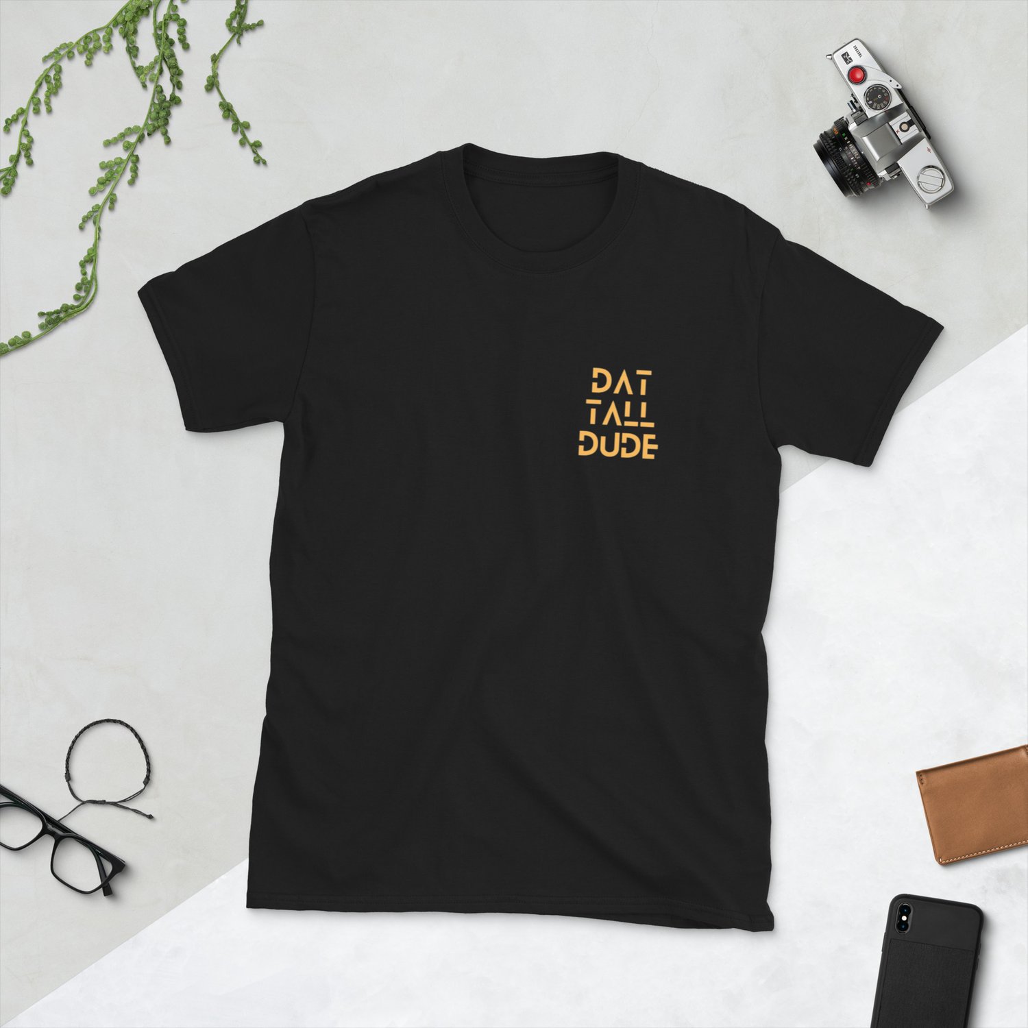 Image of Dat Tall Dude gold T-Shirt