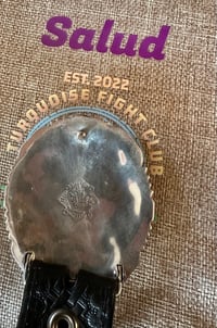 Image 9 of Ben Begay Belt buckle & new leather belt 