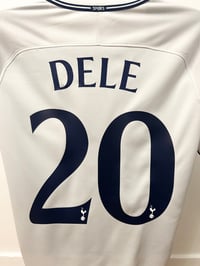 Image 9 of Tottenham Hotspur “DELE 20” 2017/18 Home Shirt + UCL patches, M