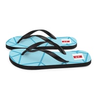 Image 3 of BLIZZARD BLUE GEM FLIP FLOPS