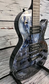 Image 4 of Gibson Les Paul Custom Electric Guitar Epoxy Resin Art
