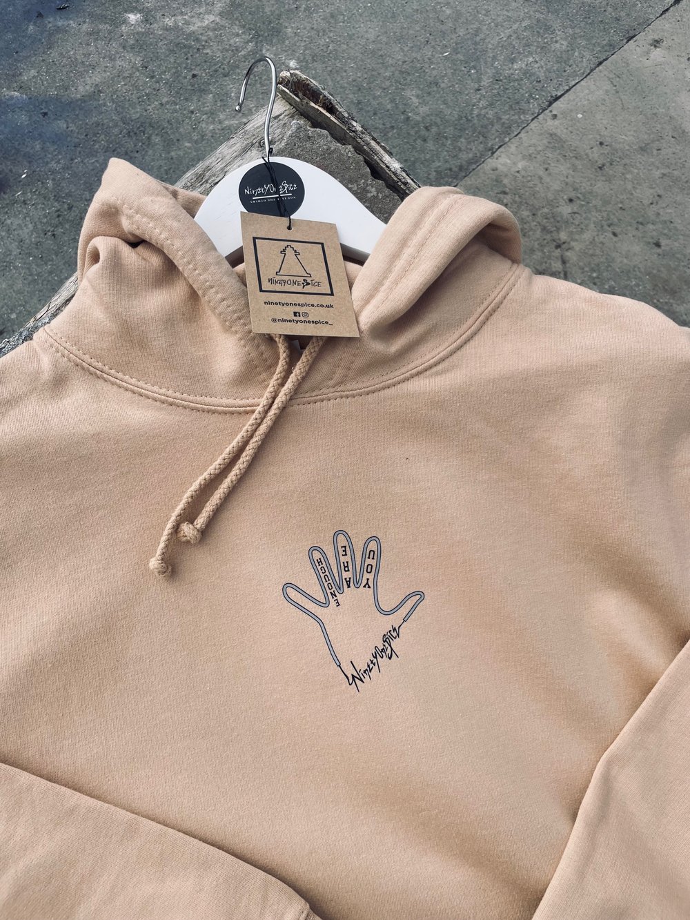 Image of Nude You Are Enough Hoody