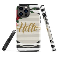 Image 23 of Cygen Divine Designs Hello Tough Case for iPhone®
