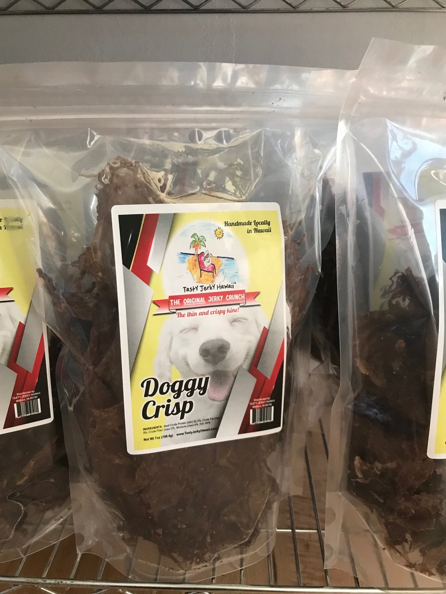 Image of doggy crisp 7 oz  bag