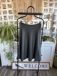 Image 1 of Grommet sweater skirt 