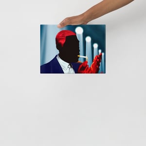 Canvas Print Waiting For You at Midnight