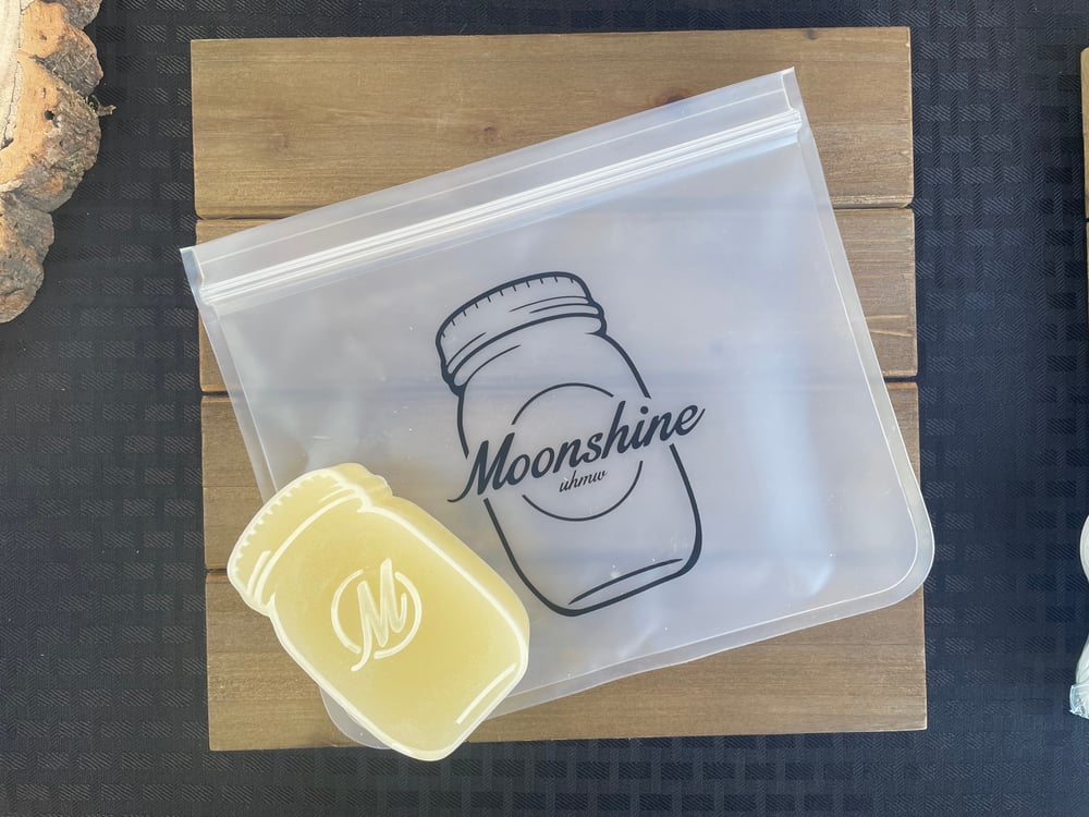 Image of Mason Jar Skate Wax & Silicone Storage Bag