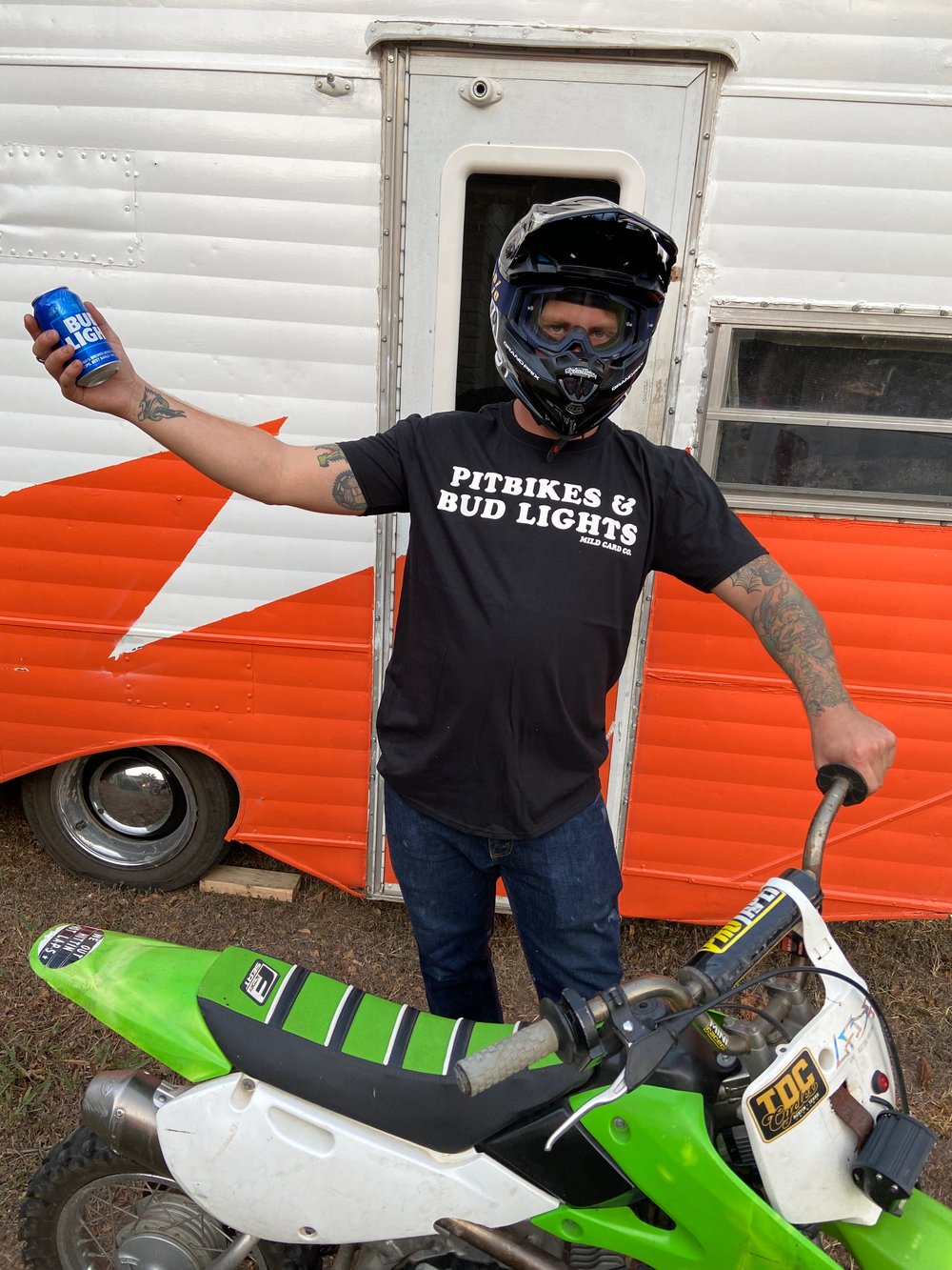 PITBIKES AND BUDLIGHTS TEE