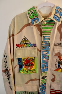 Image 3 of “STOP WARS” Button Up Jacket 