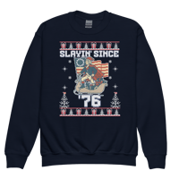 Image 4 of Youth Slayin' Since '76 Ugly Christmas Sweatshirt
