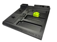 Image 2 of Arrow Fletching Helper 2.0 (BLACK) for Bitzenburger Jig - Precision Fletching Made Easy