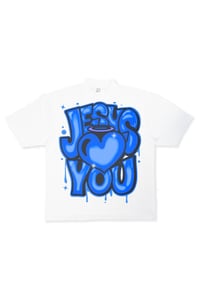 Jesus loves You Tee (Blue)