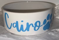 Image 2 of personalised pet bowl