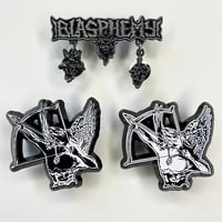 Blasphemy Metal Pins