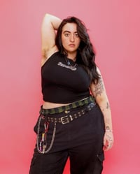 Image 1 of 🦪Hedonist Embroidered Vest🦪READY TO SHIP