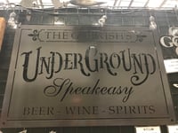 Image 4 of Underground Speakeasy Bar Sign