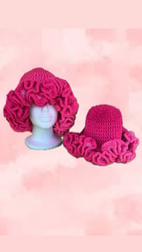 Image 3 of Mommy and Me Ruffle Bucket Hat