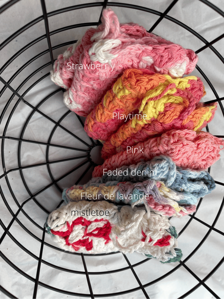 Image of Eco-friendly Drawstring Crochet pouch and Soap Saver