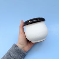 Image 1 of Lidded cup - mushroom 