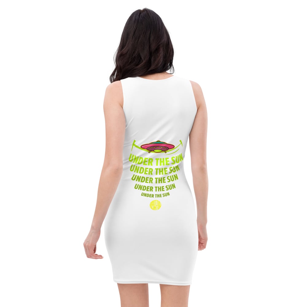 Beam me up bodycon dress