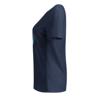 Image 3 of Women’s relaxed v-neck t-shirt - Rebel Loon Water