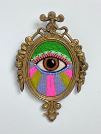 Image 1 of Mystic Eye - Green/Purple/Pink