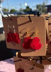 Single Valentine’s Heart Earrings