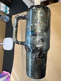 Image 1 of 40oz marble decal optional 