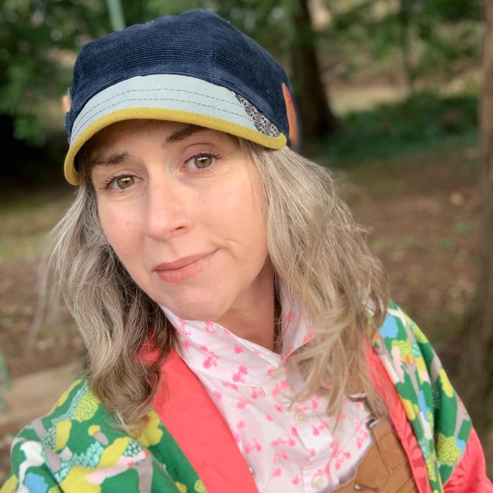 Image of 'CorduROY' - x - Navy blue Corduroy Cap // Kepp Jones style Hat o 3